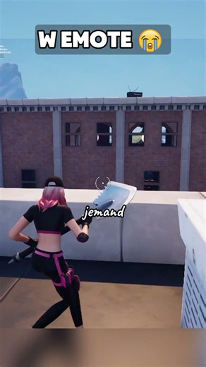 W Emote😭 || Zora #fortnite #zora #gaming #shorts
