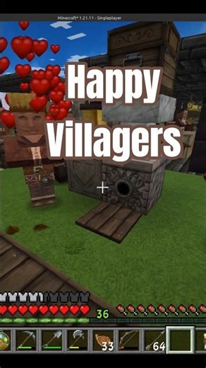 Your Villagers Need This Feeder! 🥕 (No Redstone) #MinecraftTips #VillagerFarm #MinecraftSurvival