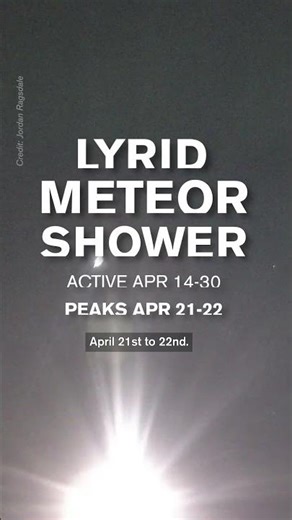 The Lyrid Meteor Shower: How To See It