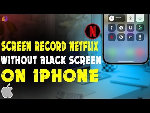 how to screen record netflix without black screen on iPhone | F HOQUE |