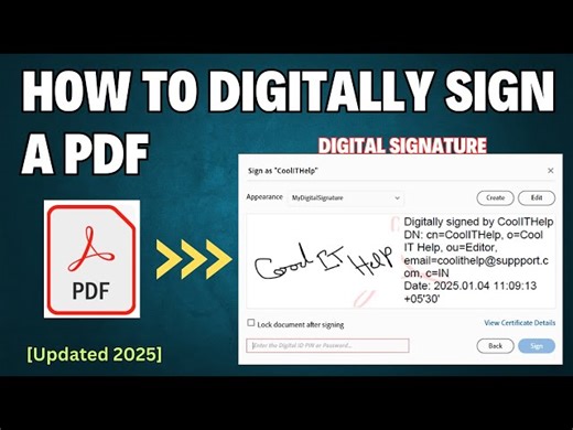 Step-by-Step Guide to Digitally Signing a PDF Securely and Effortlessly - Smart.DHgate – Trusted Buying Guides for Global Shoppers