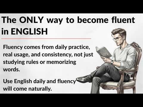 The ONLY way to become fluent in ENGLISH || Graded Reader || Improve Your English Through Stories