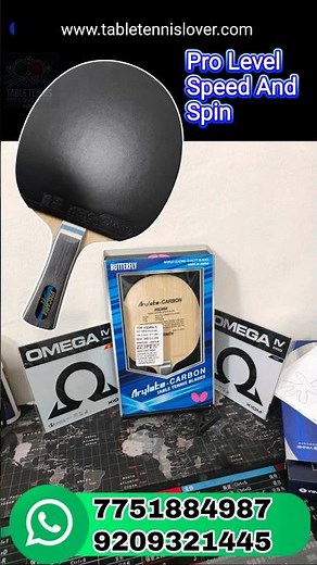 Ultimate Table Tennis Blade & Rubber: The Science Explained