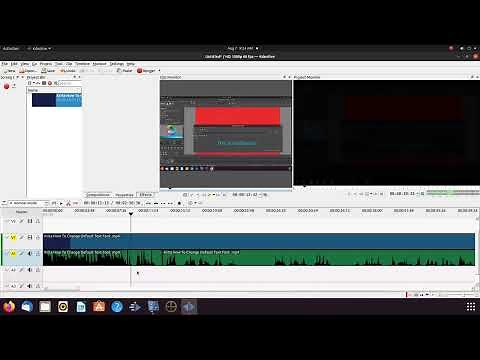Kdenlive How To Add Echo Effect In Audio