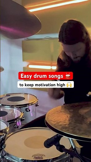 Best drumming songs to feel good about your playing 🙌