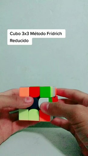 Cubo 3x3: Método Fridrich Reducido para Resolver