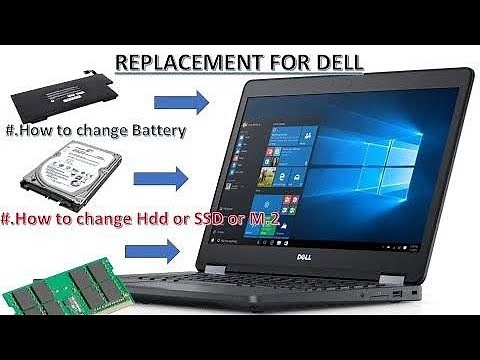 Dell Latitude E5470 Laptop Battery Repair & Replace Full Video