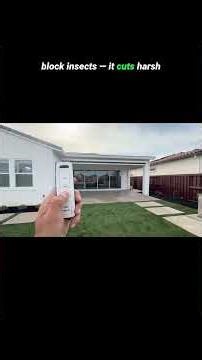 How We Finally Eliminated Patio Bugs with ONE Button | Apollo PowerScreen Install