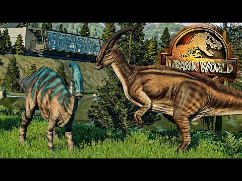 WUNDERSCHÖNE PFLANZENFRESSER! | BIOSYN JURASSIC WORLD #05 [Speedbuild] - Jurassic World Evolution 2