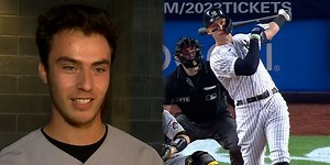 College kid snags Judge's 60th HR ball on a bounce