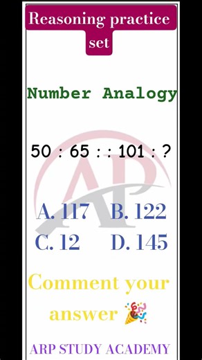 SSC GD Reasoning Practice Set | number analogy #shorts #reasoning #sscgdreasoning #sscgdexam #maths