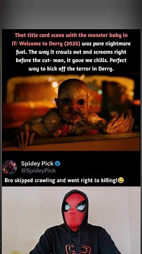 In IT: Welcome to Derry (2025), That Title Card Scene Was Terrifying! #shorts