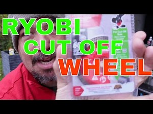 NEW RYOBI ONE+ HP Compact Cut-Off Tool , Review and lets cut Stuff, Metal, Tile and Rock Cutting