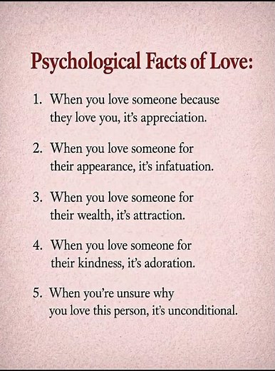 5 Types of Love You Should Know 💔❤️ #psychology