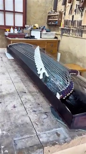 1.4M views · 22K reactions | Old wood workshop, where artisans breathe life into each koto string | Lewd Queen | Facebook
