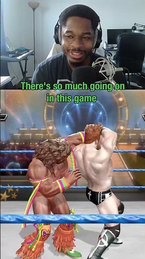There is so much going on in this game #wweallstars #wwegames