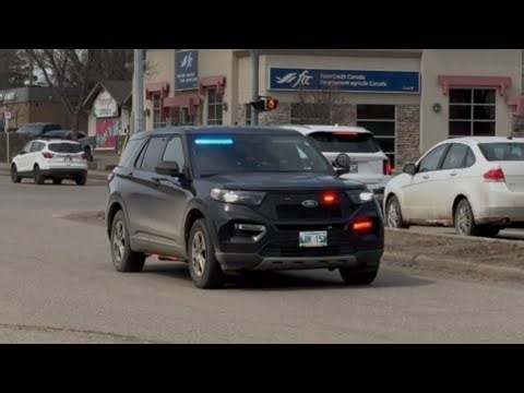 Brandon police FPIU unmarked unit responding