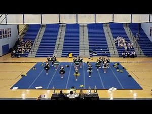 Bull Run Middle School at King George Game Day cheer Competition 2022