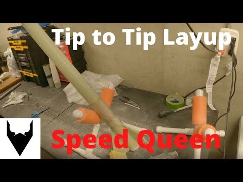 Tip to Tip Layup on a High Power Rocket