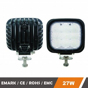 [Hot Item] 27W 4.7" High Lumen LED Work Light Bulb with Spot/Flood for Heavy Equipments