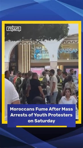 Widespread anger erupted across Morocco following mass arrests of young protesters on Saturday. Protests, which had erupted in Casablanca and Rabat, witnessed youth taking to the streets to demand socio-economic reforms, address unemployment, and call for greater justice and dignity. Security forces intervened heavily to disperse the demonstrations. Many Moroccans took to social networks to condemn the security approach against the demonstrations. #moroccans #protests #moroccoworldnews | Morocco