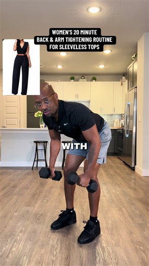 20-Minute Back and Arm Toning Routine for Women