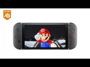 3D Modeling Nintendo Switch 2 - Part 1: Body & Screen | Blender Tutorial
