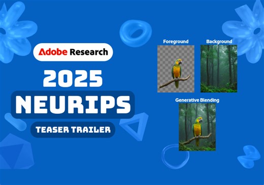 Adobe Research shares an early glimpse at NeurIPS 2025 Papers