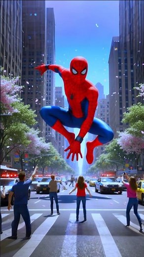 Spider-Man’s Cutest Moment Ever 🕷️❤️ | Emotional Superhero Short#spiderman #shorts