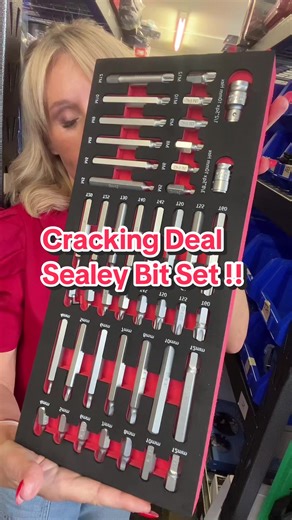 Sealey Premier Tool Trays and 44PC Bit Set Overview