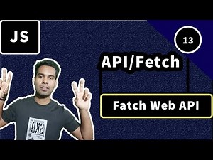 How to Fetch API in javascript | This video serves as an introduction to web APIs