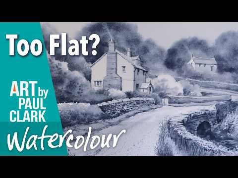 Are Your Paintings too Flat? - Understanding Tonal Values in Watercolour