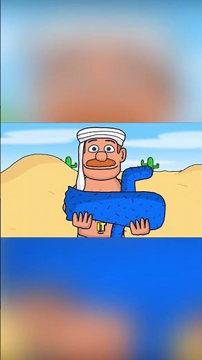 The Desert Problem! SML ANIMATION #shorts #sml #animation