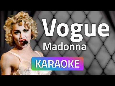 Madonna - Vogue (Karaoke version)