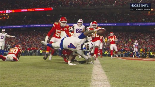 James Cook's best plays from 2-TD game | Bills at Chiefs | AFC Championship Game