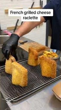 French Grilled Cheese Raclette