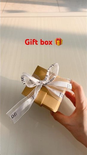 An exquisitely folded paper gift box💕#diy #origami