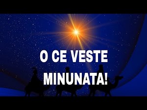 O ce veste minunata | Instrumental | Karaoke | Colind Romanesc | Versuri