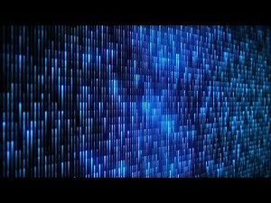 Digital Dot Matrix - futuristic hi-tech background loop - Free 4k background video