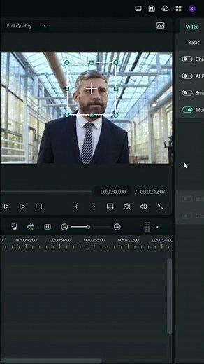 How to use motion tracking | Filmora 12 | #filmora12 #how #ytshorts