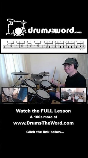 ★ Love Is A Battlefield (Pat Benatar) ★ Drum Lesson SHORT | How To Play Song (Myron Grombacher)
