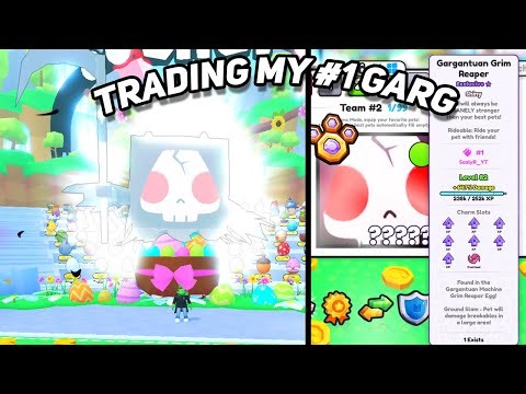 TRADING MY #1 SHINY GARGANTUAN GRIM REPEAR IN PET SIM 99!