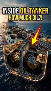 The Giant Ships That Move 2 Million Barrels of Oil at Once! #shorts #ocean