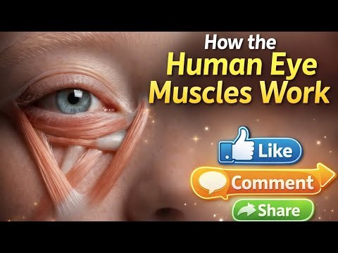 How the Human Eye Muscles Work | 3D Animation