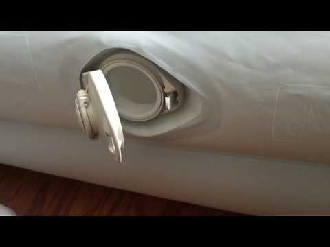 How to deflate an air bed