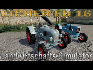 LS19 Modvorstellung - EICHER ED 16 V1.0.0.0 - Ls19 Mods