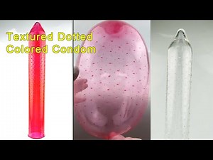 custom produce textured condom types dotted and ribbed condoms