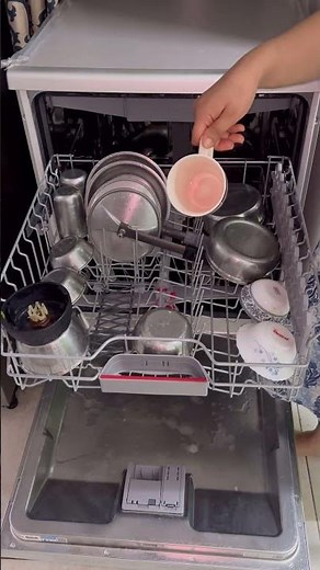How I Load and Start My Dishwasher | Quick Kitchen Hack #shorts
