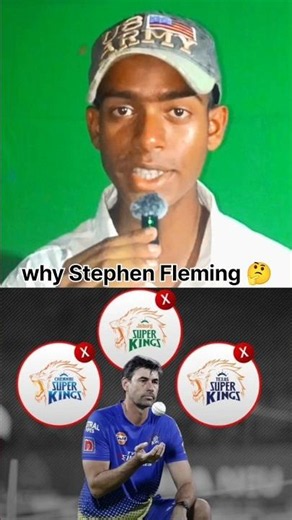 The Reason Stephen Fleming Left Super Kings#stephenfleming#csk#cskfans #ipl#cricketupdates#msdhoni