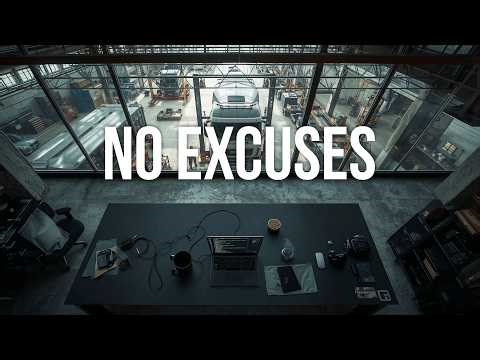 NO EXCUSES — 4 Hour Minimal Techno for Deep Focus | Productivity & Work Music